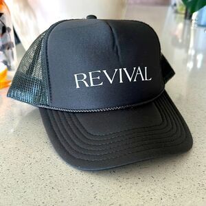 Revival Cap Mesh Adjustable Strap NWOT Gray Unisex